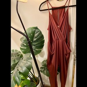 BCBGeneration Berry jumpsuit